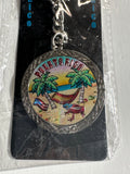 Puerto Rico Metal Keychain