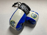 El Salvador Mini Hanging Boxing Gloves with Landyard Keychain Lot