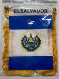 El Salvador Mini Banner 4 X 6