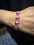 Puerto Rico Macramé Bracelet