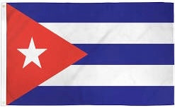 Cuba Flag Polyester 3 X 5