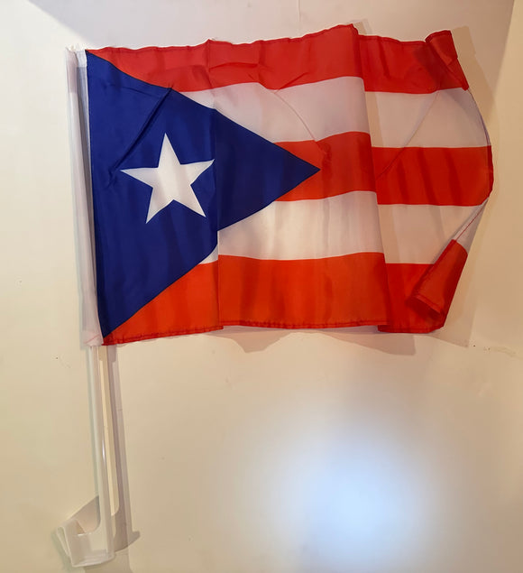 Puerto Rico Flag Car Door and Pole Clip