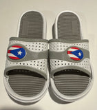 Puerto Rico Women Sandals with Round flag on the side