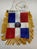 Dominican Republic Mini Banner Flag 4 X 6