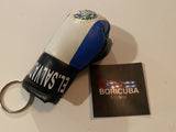 El Salvador Mini Boxing Keychain Boxing Glove