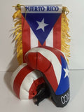 Puerto Rico Combo Mini Banner, Boxing Gloves and Keychain Lot
