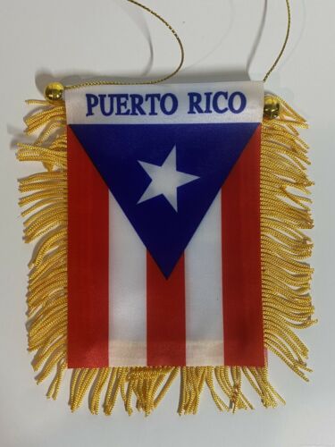 Puerto Rico Mini Banner 4 X 6