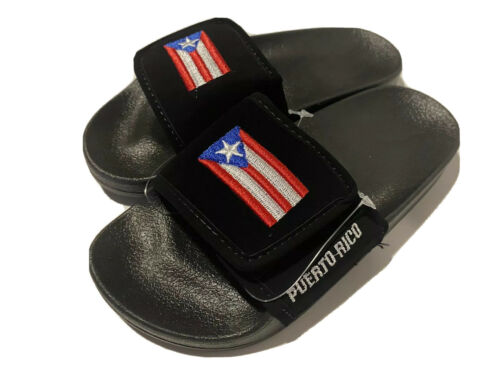 Puerto Rico Sandals with Flag childrens