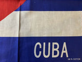 Cuba/Cuban Bandana Scarf Mask 22 X 22